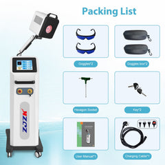 ZJZK 10W Four-Wavelength Unattended Class 4 Laser Therapy System
