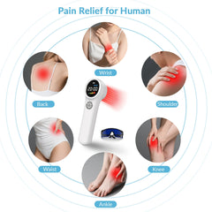 ZJZK Cold Laser Therapy Device 1760mW for Humans & Pets Joint & Muscle Pain Relief