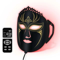 ZJZK Red Light Therapy Face Mask, Colorful Silicone Phototherapy for Facial Care