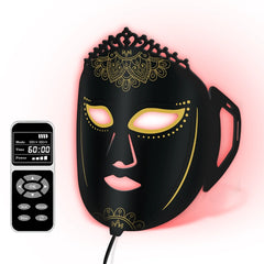 ZJZK Red Light Therapy Face Mask, Colorful Silicone Phototherapy for Facial Care