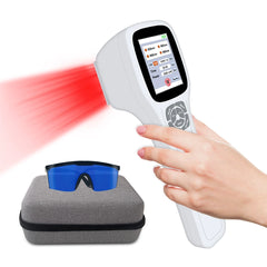 2500mW Touchscreen Cold Laser Device Physical Therapy for Pain Relief Human and Animals